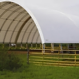 Tensile Fabric Hanger Structures