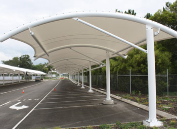 Tensile Car Parking Structure 