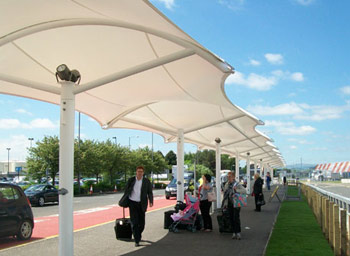 Walkway Covering Structure